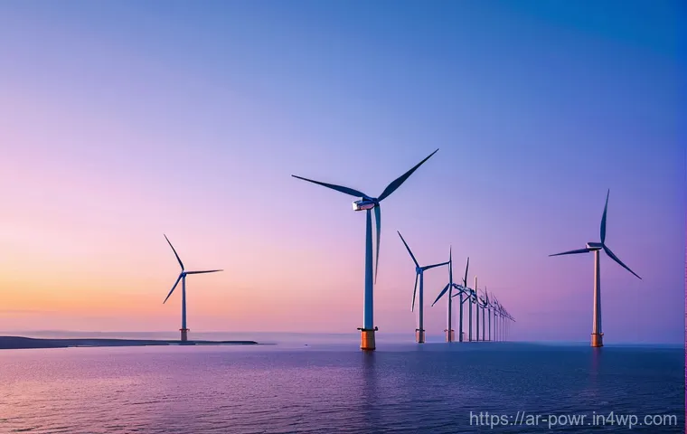 업계 전문가의 재생에너지 전망 - **Prompt:** A sprawling, ultra-modern solar farm stretches across a vast, sun-drenched desert landsc...