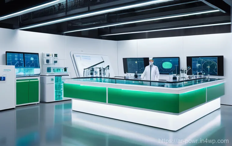 업계 전문가의 재생에너지 전망 - **Prompt:** A majestic wind farm stands tall along a dynamic, pristine coastline at sunrise. Several...