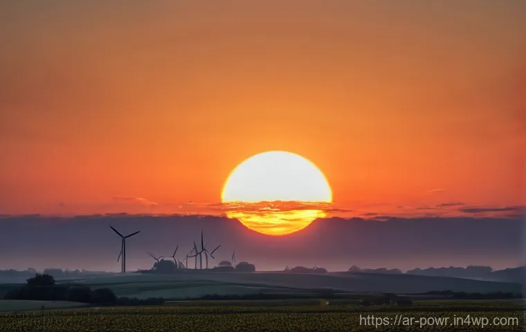 신재생 에너지와 기후 변화의 관계 - Here are three detailed image prompts in English, inspired by the provided text: 신재생 에너지와 기후 변화의 관계 - Here are three detailed image prompts in English, inspired by the provided text: