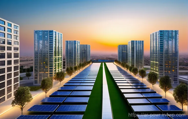 태양광 패널 효율성 비교 - **Prompt 2: Visualizing Diverse Solar Panel Technologies**
    "A compelling, artistic infographic-s...